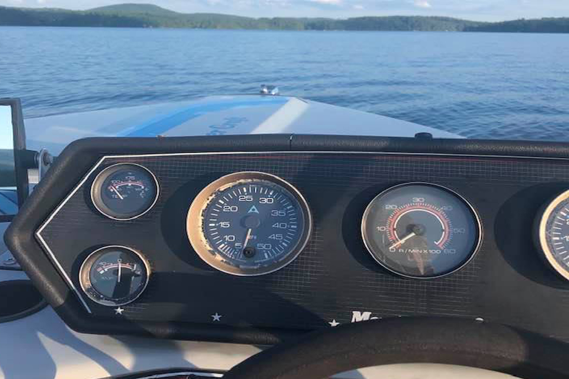 Boat console